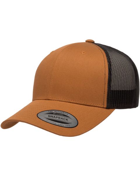 Yupoong 6606T Retro Trucker Hat, Baseball Cap with Mesh Back, 2-Tone Colors - YP Classics®