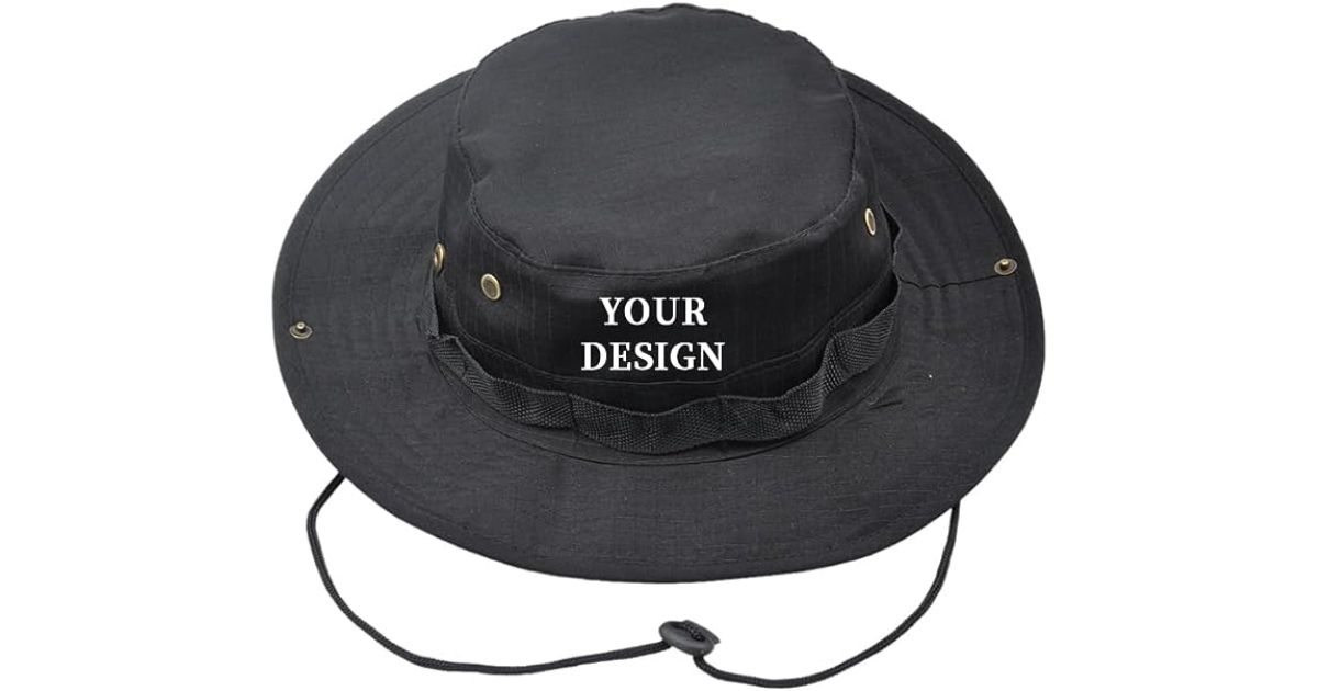 Custom Boonie Bucket Sun Hat